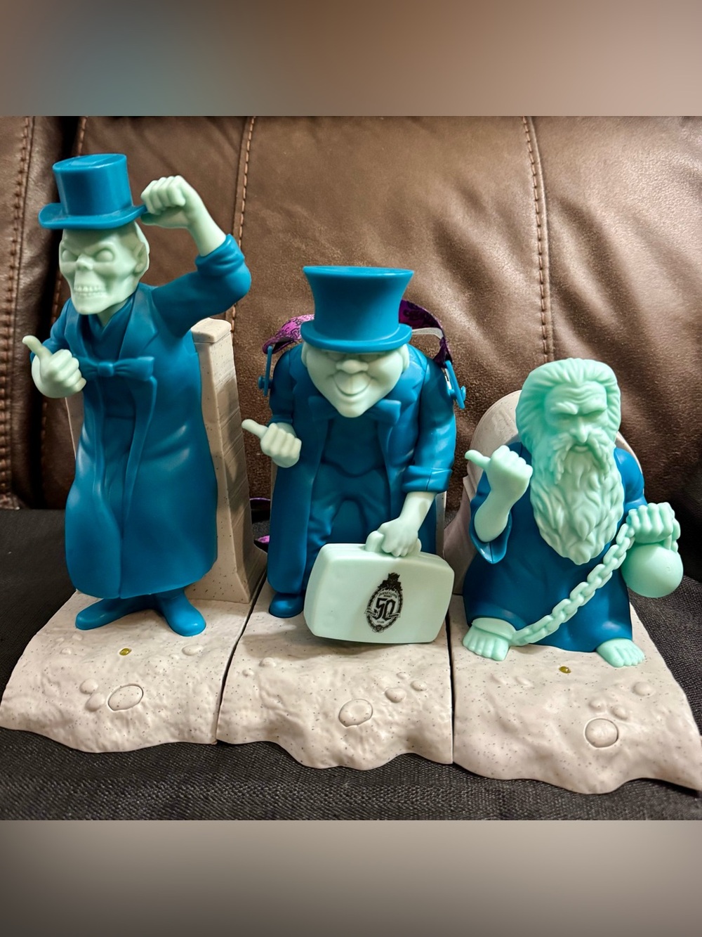 Disney Parks Haunted Mansion 50th Anniversary Hitchhiking Ghost Popcorn Buckets